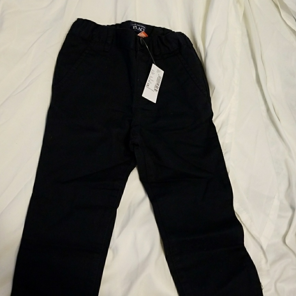 Navy skinny pants
